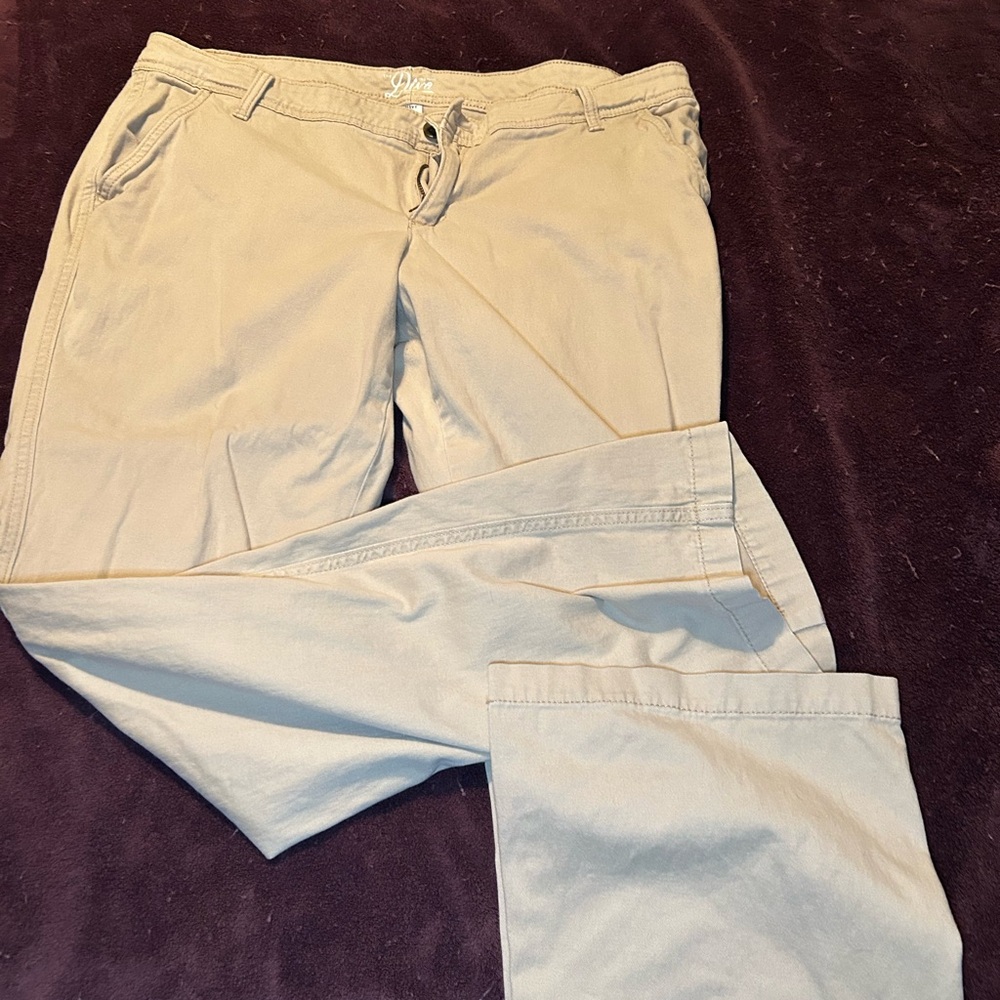 Old Navy Diva Beige Boot Cut Pants